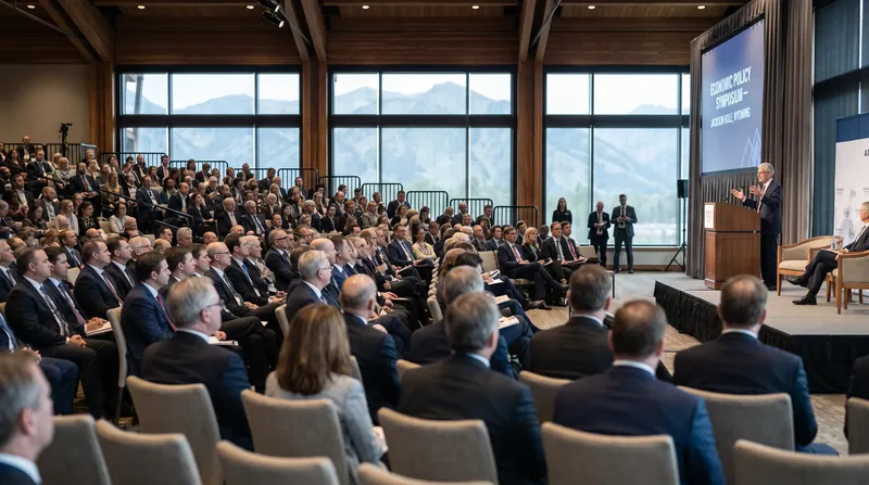 Central bankers and economists gathered in Wyoming to gauge the Federal Reserve's next move.