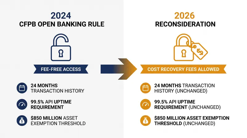 Key provisions and shifts in the CFPB's Section 1033 rulemaking.