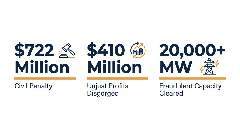 The final enforcement order represents the largest market manipulation penalty in FERC history.