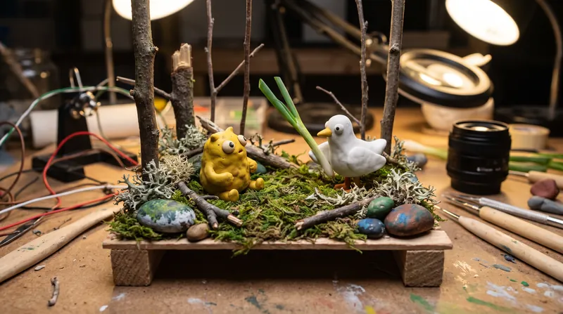 The new series will be produced by Aardman, the legendary British stop-motion studio behind Wallace & Gromit.