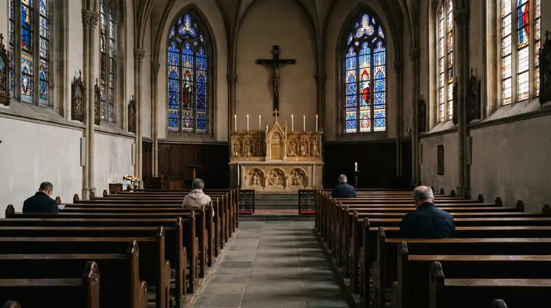 The DOJ report found that federal agents improperly monitored the travel and communications of two Catholic priests.