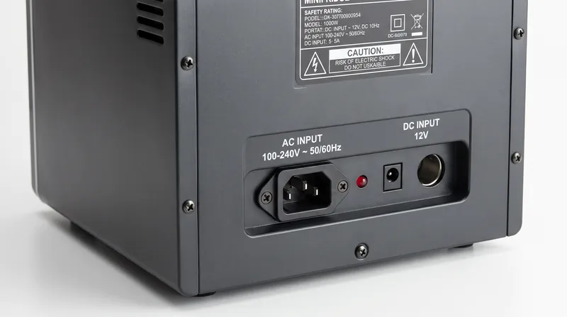 The recall targets older models featuring both AC and DC power input ports on the rear panel.