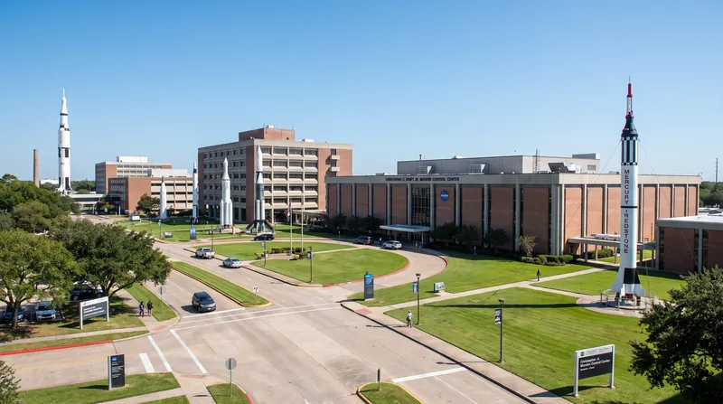 NASA's Johnson Space Center in Houston, where the executive order was signed, is one of several locations vying to host the new academy.