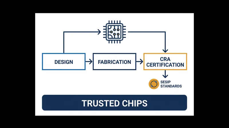 To meet the Cyber Resilience Act deadline, hardware manufacturers must integrate SESIP standards during the design phase.
