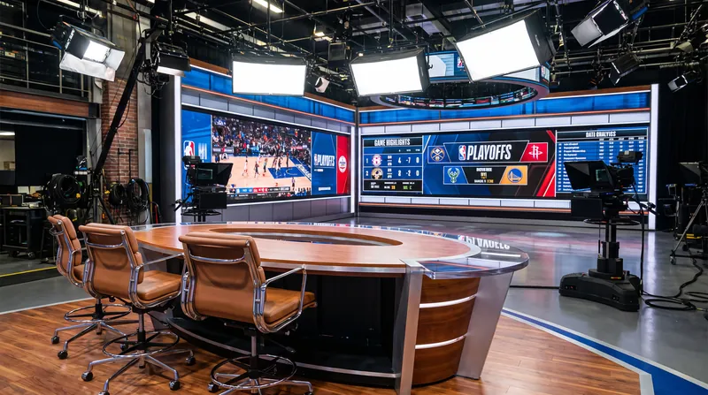 The iconic 'Inside the NBA' studio show survived the network transition through a unique sub-licensing agreement.