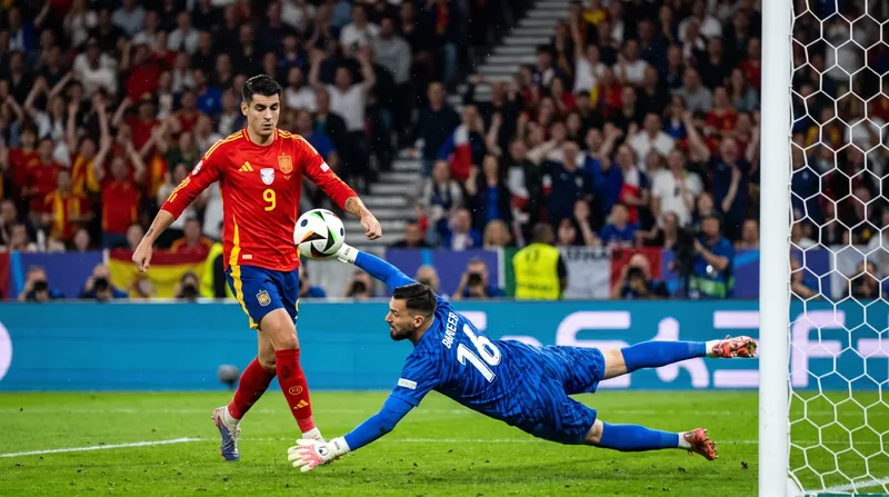 Sergio Camello's extra-time heroics secured the victory for Spain.