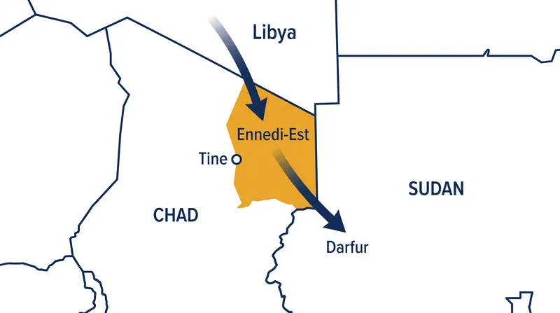 The SAF claims the targeted convoy was transporting weapons from Libya through Chad's Ennedi-Est region.