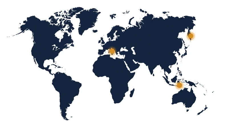 The simultaneous eruptions span three distinct tectonic regions across Europe and Asia.