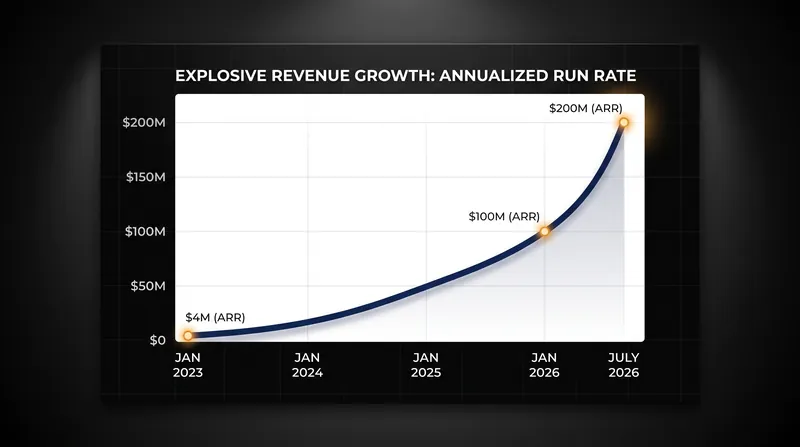 Fanvue's annualized run rate doubled to $200 million in just five months.