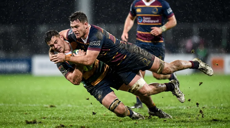 The Southland Stags mounted a spirited second-half fightback despite the treacherous conditions.