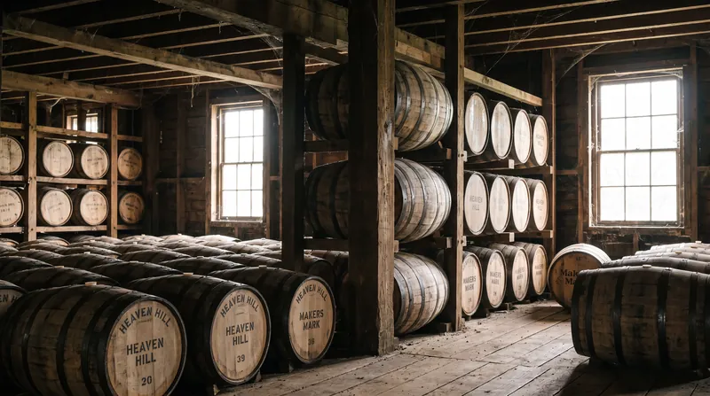 Kentucky distillers currently hold a record 16.1 million barrels of aging whiskey in storage.