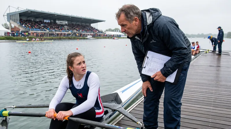 Late scratches force coaches to seamlessly integrate alternates into highly synchronized crews.
