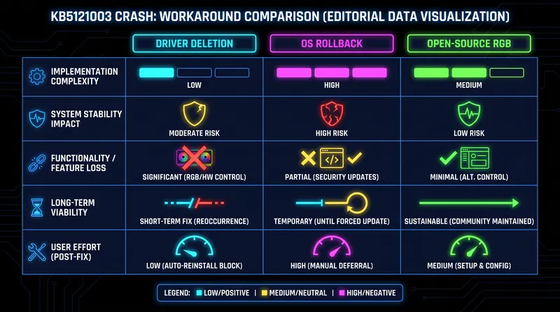 Players face three distinct workarounds, each with its own trade-offs for security and hardware functionality.