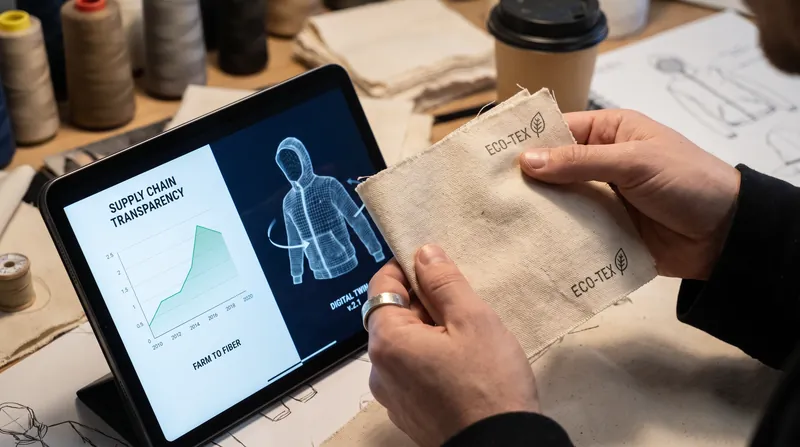 The Digital Product Passport is forcing designers to consider a garment's digital twin and end-of-life recyclability from the first sketch.