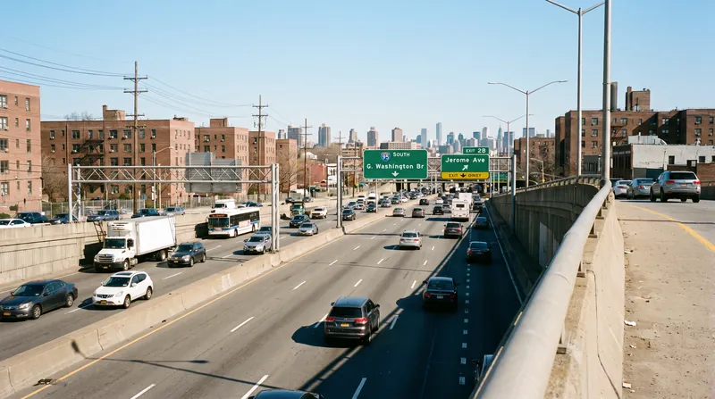 Fears of traffic displacement into environmental justice communities like the Bronx did not materialize, with truck traffic actually declining.