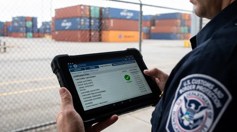 Automated risk-scoring allows customs agents to target high-risk shipments while letting legitimate trade flow freely.