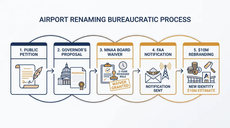 The bureaucratic hurdles required to rename Nashville's primary transit hub.