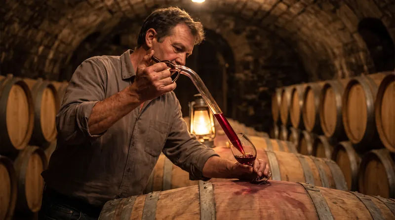 Sulfur dioxide is used in the cellar to protect fragile wine from oxygen and spoilage bacteria.
