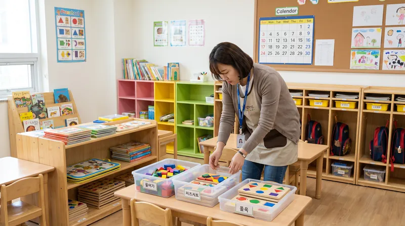 Researchers identified teacher qualifications—specifically holding a college degree—as the critical factor separating public pre-K from other childcare settings.