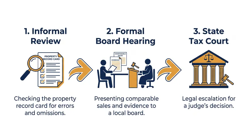 Most successful homeowner appeals are resolved at the informal review stage by correcting basic factual errors.