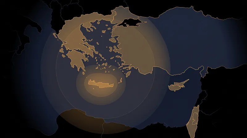 The deployment of the Achilles Shield effectively closes aerial corridors previously used by drones over the Eastern Mediterranean.