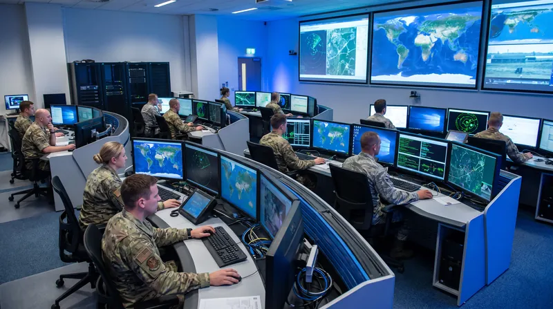 An AI-driven command center will process radar telemetry in milliseconds to assign the most cost-effective interceptor to each target.