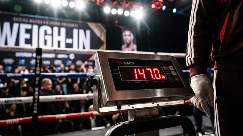 The scale represents the final hurdle of a grueling, week-long physiological depletion.