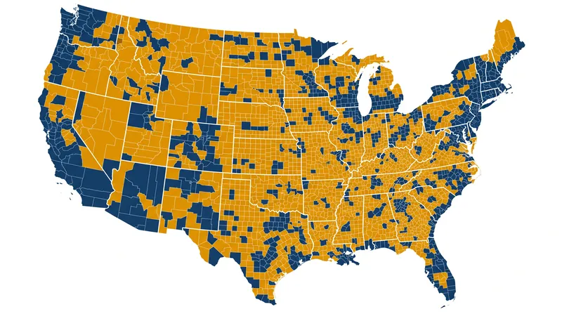 More than half of U.S. counties now lack a daily local newspaper, creating geographic targets for automated networks.