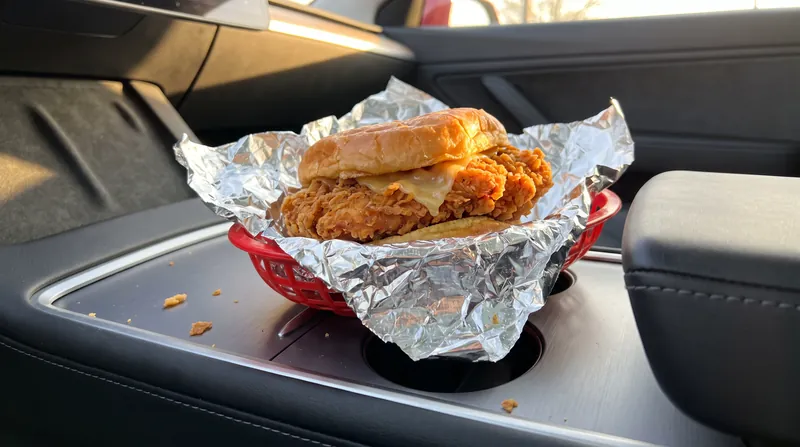 Consumer demand has shifted heavily toward portable, premium chicken sandwiches eaten on the go.