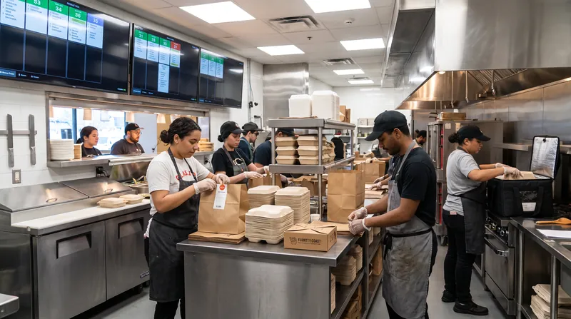 Modernized locations feature expanded kitchen capacities designed specifically to handle high volumes of mobile orders.