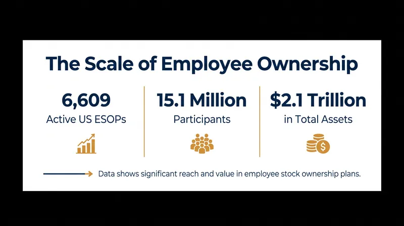 ESOPs currently hold over $2 trillion in assets for American workers.
