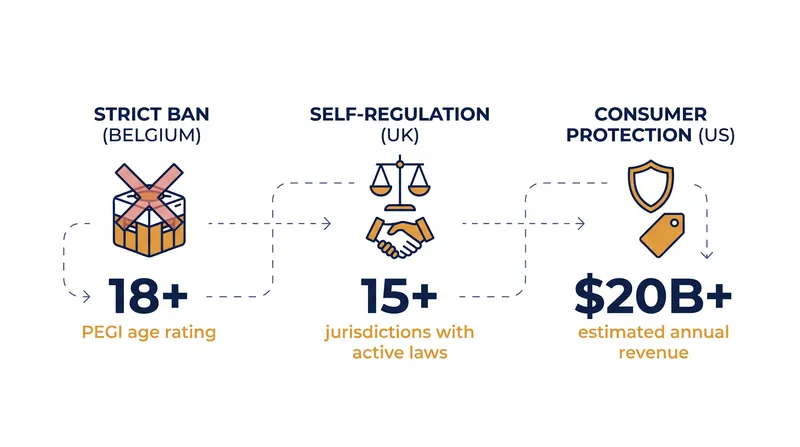 Global regulatory models have bifurcated into three distinct legal philosophies.