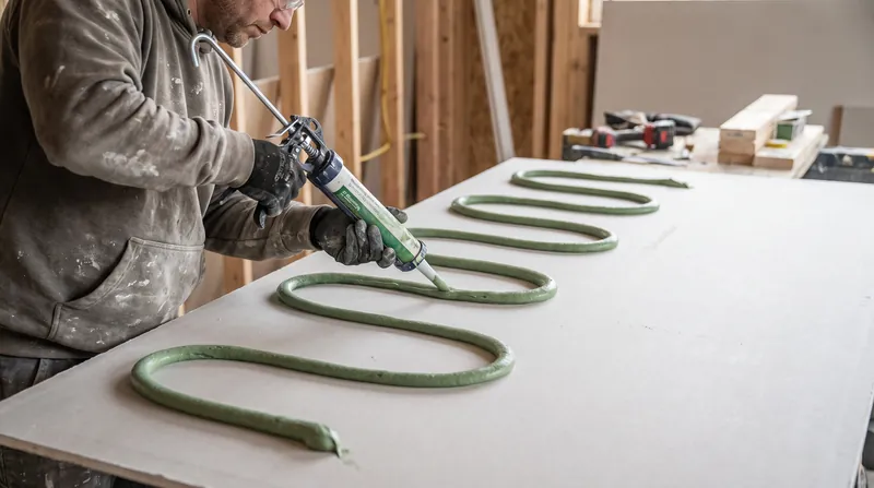 Viscoelastic damping compounds convert acoustic vibrations into microscopic amounts of heat.