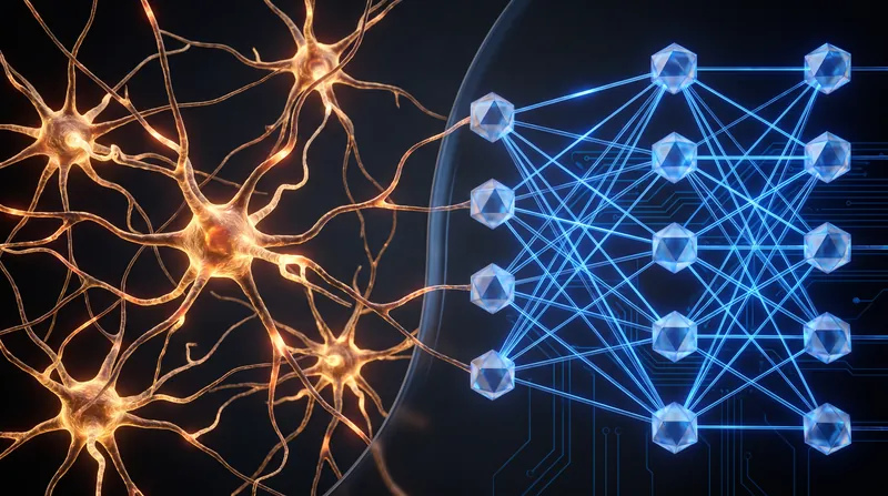 Unlike artificial networks, the human brain does not appear to learn by propagating errors backward.
