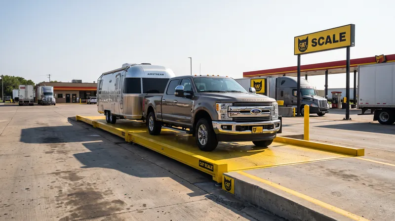 Commercial weigh stations offer the most accurate way to verify your axle weights and combined gross weight.