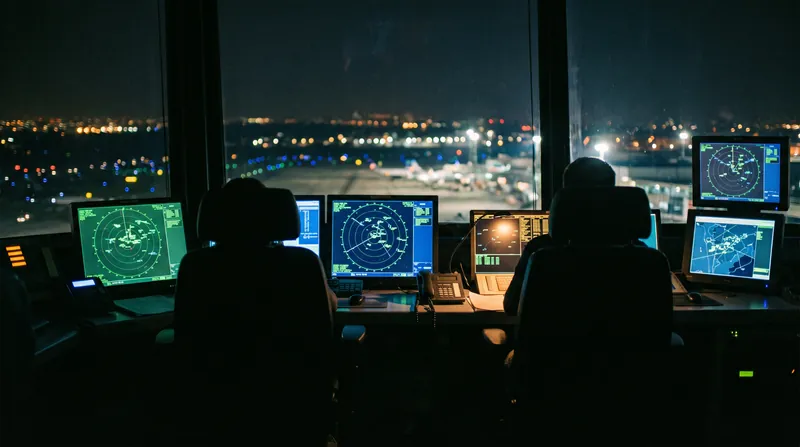 Weather delays had doubled the scheduled traffic volume at LaGuardia on the night of the crash, increasing the workload for the remaining tower staff.