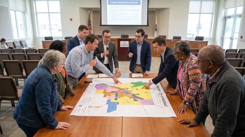 Local planning commissions remain the primary battleground for zoning reform and housing supply debates.