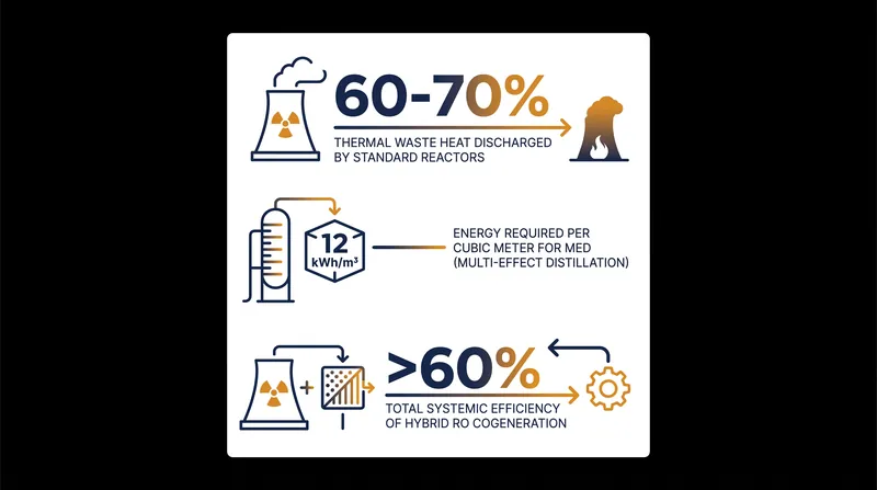 Systemic efficiency gains through nuclear cogeneration.