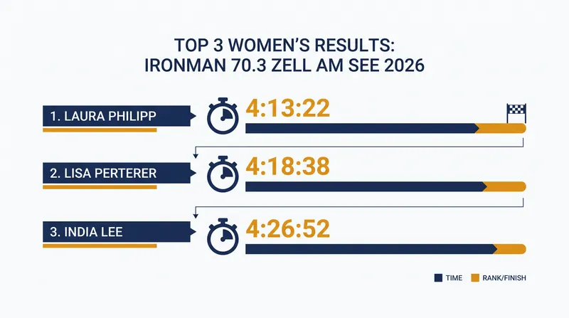 Top 3 Women's Results at IRONMAN 70.3 Zell am See-Kaprun