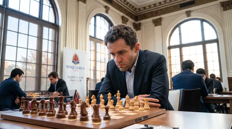 Levon Aronian makes his return to elite classical chess at the Sinquefield Cup following a two-month battle with pneumonia.