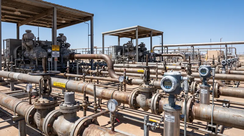 Midstream infrastructure allows producers to move associated gas to market rather than flaring it at the wellhead.
