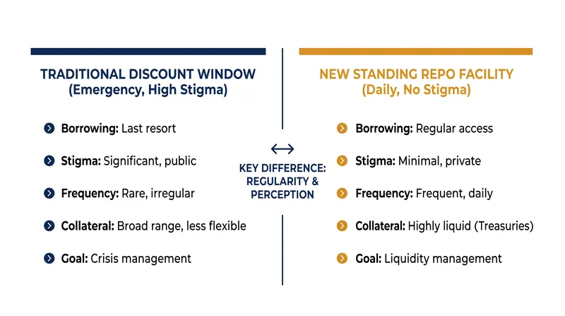 The structural shift from emergency lending to daily market-making.