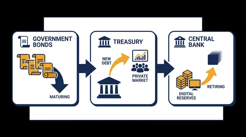 How Quantitative Tightening drains reserves from the commercial banking sector.