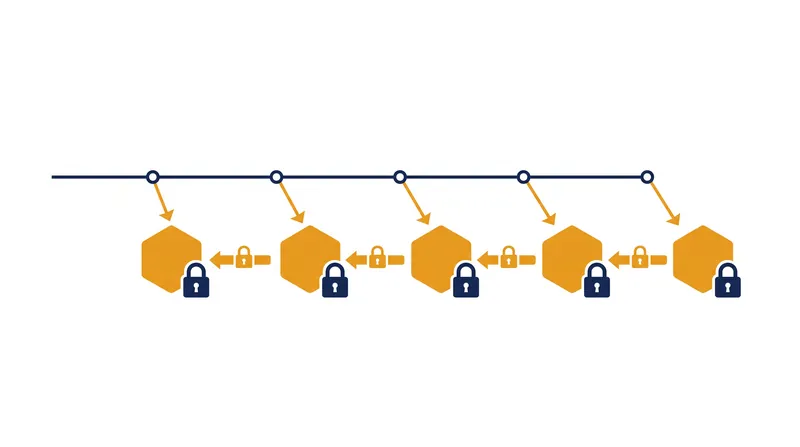 The Double Ratchet algorithm generates a unique, ephemeral encryption key for every single message, ensuring forward secrecy.