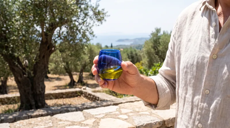 The peppery throat-catch of high-quality olive oil is caused by oleocanthal, a potent anti-inflammatory polyphenol.