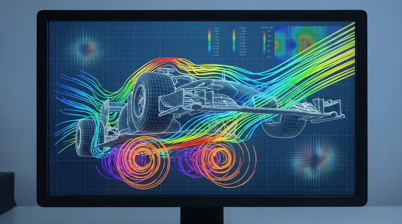 Aerodynamicists use complex vortices to act as invisible 'skirts,' sealing the low-pressure air under the floor.