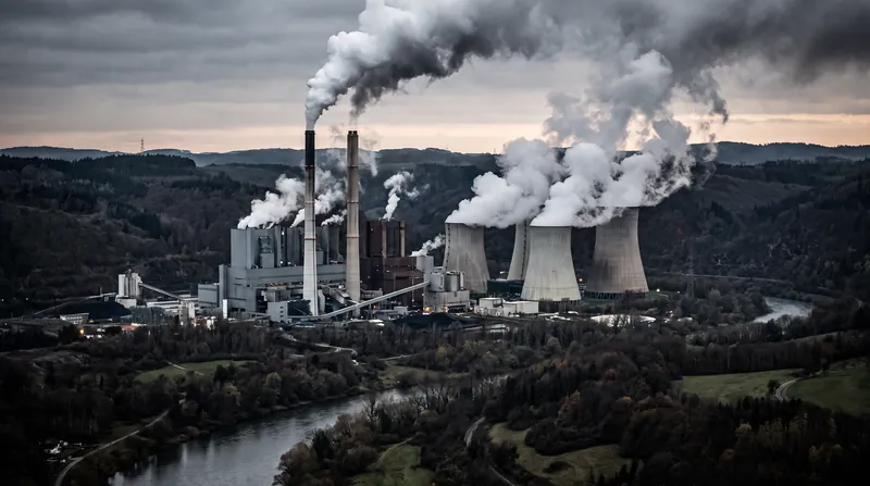 Fossil fuel combustion transfers carbon from the slow cycle in the Earth's crust directly into the fast cycle of the atmosphere.
