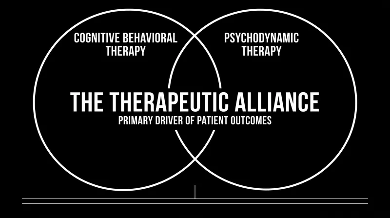 Researchers increasingly point to the 'common factors' of therapy, particularly the relationship with the therapist, as the true driver of healing.