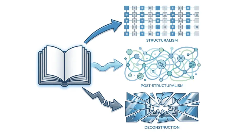 The mechanics of interpretation change drastically depending on the theoretical lens applied to a text.