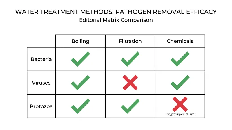 The Treatment Matrix: Why single non-boiling methods leave specific vulnerabilities.